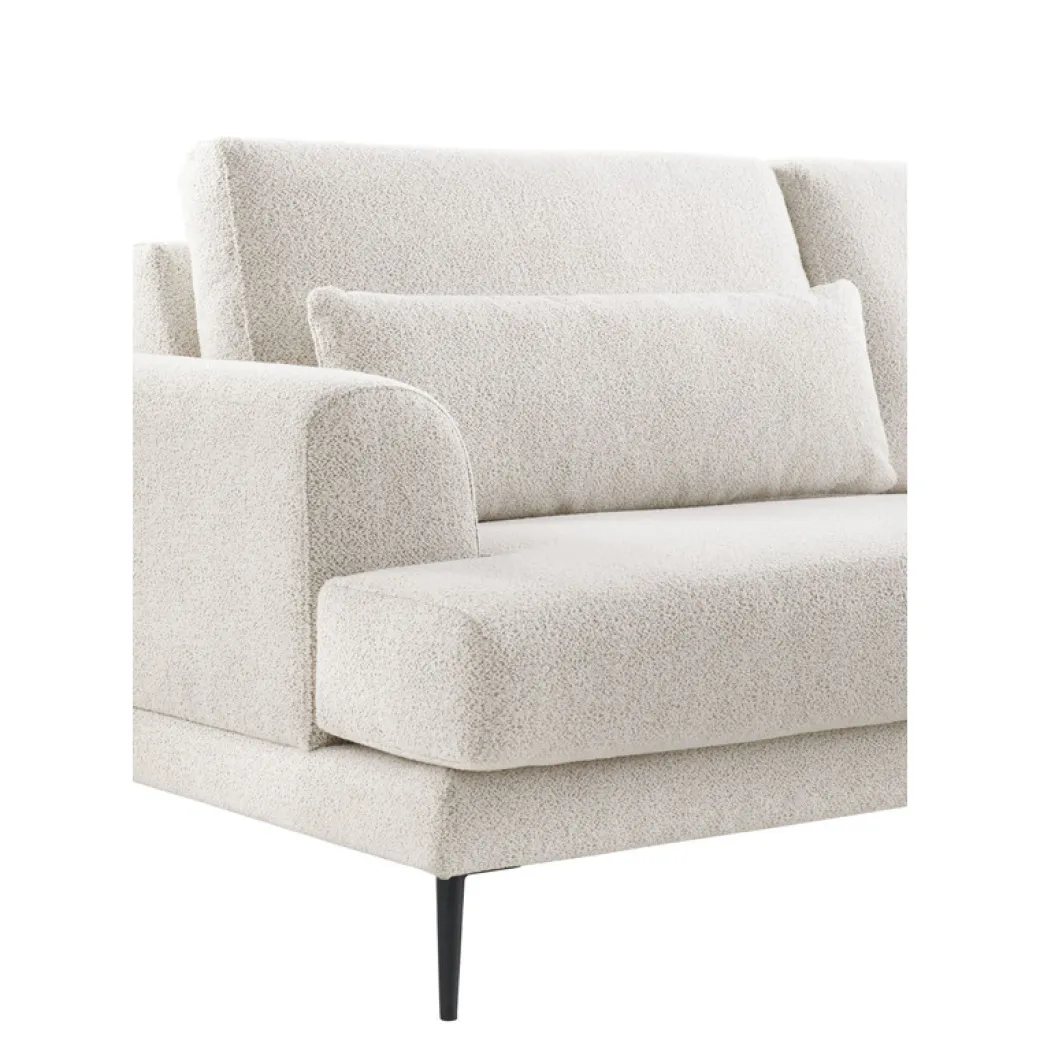 Pronto Wonen Hoekbank rechts Ansio HR-visco zitting beige