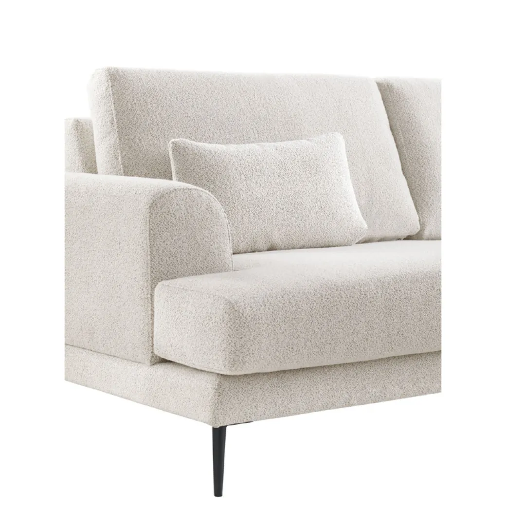 Pronto Wonen Hoekbank rechts Ansio HR-visco zitting beige