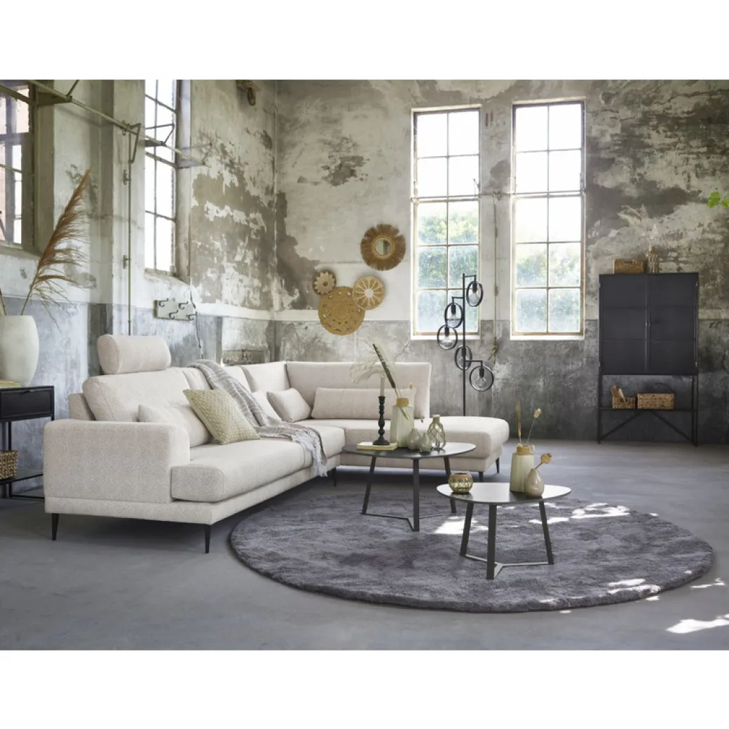 Pronto Wonen Hoekbank rechts Ansio HR-visco zitting beige