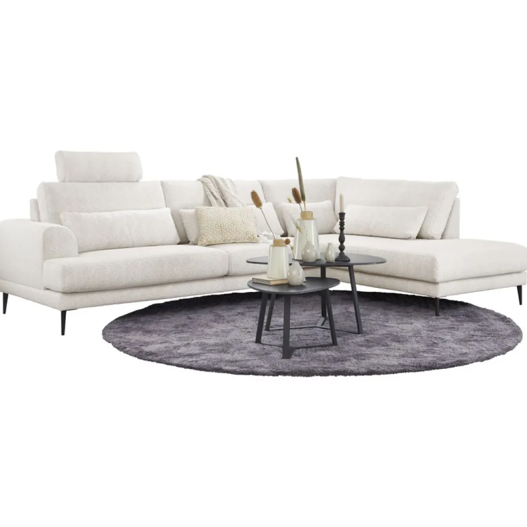 Sale Pronto Wonen Hoekbank rechts Ansio pocket-visco zitting beige