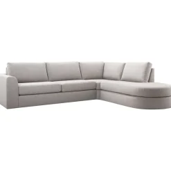 Clearance Pronto Wonen Hoekbank rechts Arnad HR koudschuim grijs