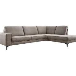 Sale Pronto Wonen Hoekbank rechts Barrio bruin basic comfort
