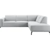 Clearance Pronto Wonen Hoekbank rechts Bellanti lichtgrijs basic comfort