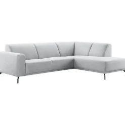 Clearance Pronto Wonen Hoekbank rechts Bellanti lichtgrijs basic comfort