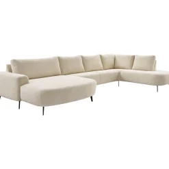 Best Pronto Wonen Hoekbank rechts Davanti HR-zitting beige