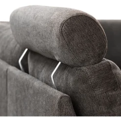 Discount Pronto Wonen Hoekbank rechts Davanti pocket HR koudschuim donkergrijs