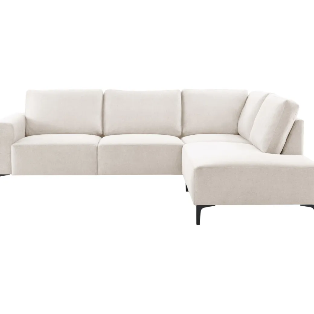New Pronto Wonen Hoekbank rechts Fabria beige basic comfort