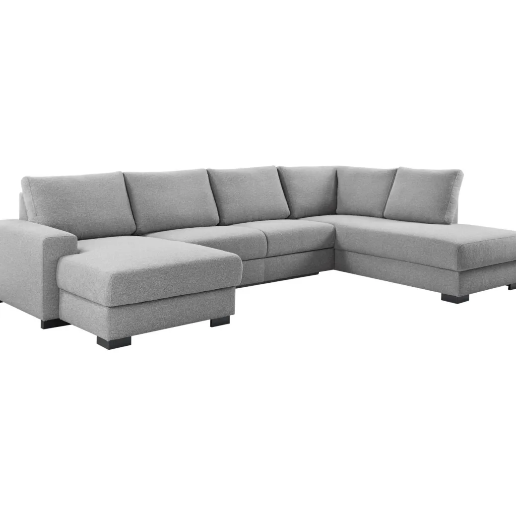 Sale Pronto Wonen Hoekbank rechts Florance polyether grijs