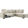 Pronto Wonen Hoekbank rechts Florance HR koudschuim zandbeige relaxfunctie