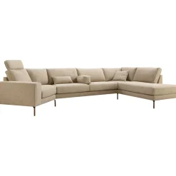 New Pronto Wonen Hoekbank rechts Linoza taupe supreme comfort