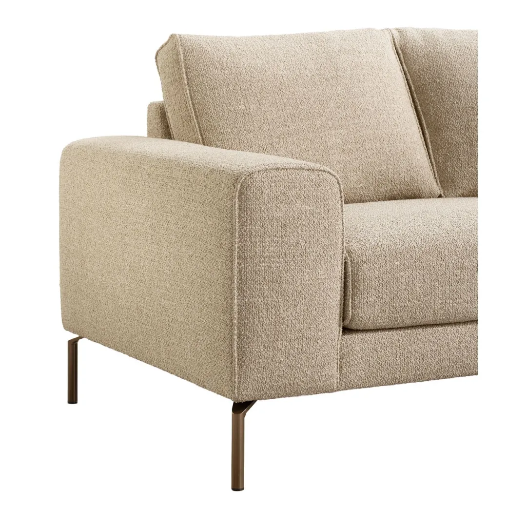 New Pronto Wonen Hoekbank rechts Linoza taupe supreme comfort