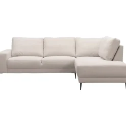 Discount Pronto Wonen Hoekbank rechts Portona ecru premium comfort