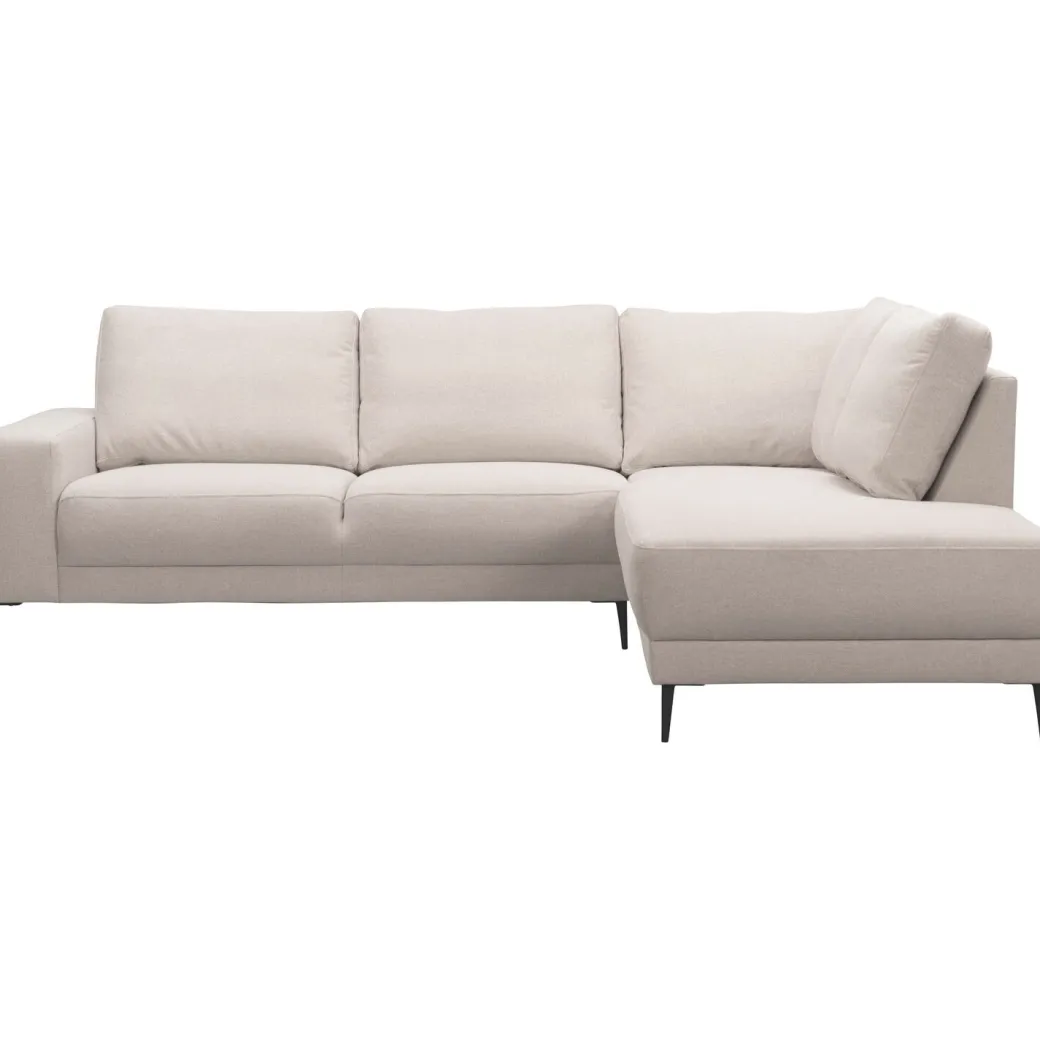 Discount Pronto Wonen Hoekbank rechts Portona ecru premium comfort