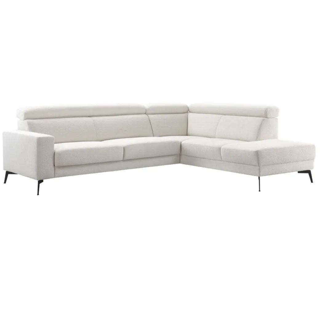 Best Pronto Wonen Hoekbank Tusari beige verstelbare zitdiepte