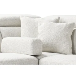 Clearance Pronto Wonen Hoekbank Tusari HR-schuim zitting beige verstelbare zitdiepte