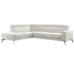 Discount Pronto Wonen Hoekbank Tusari pocket visco zitting beige verstelbare zitdiepte