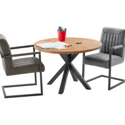 New Pronto Wonen Kindertafel Mesola 70 cm rond mango naturel