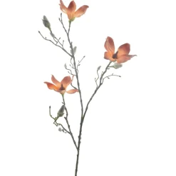 Clearance Pronto Wonen Kunstbloem Varenzo magnolia oranje