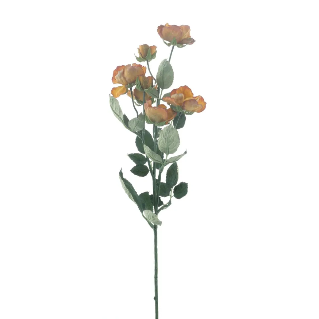 Best Pronto Wonen Kunstbloem Varenzo roos oranje