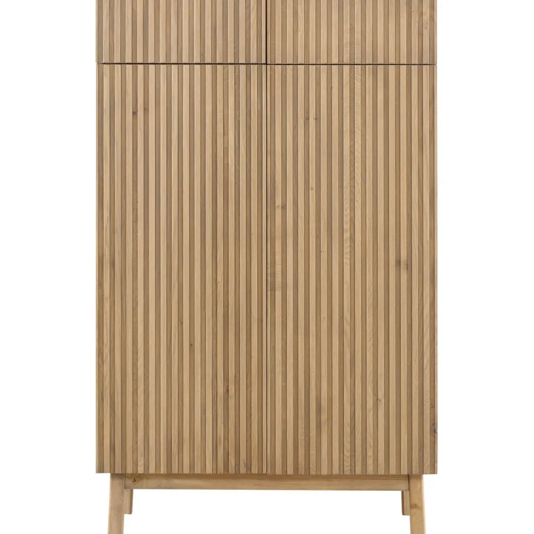 Outlet Pronto Wonen Opbergkast Arrosto eikenhout 148x90x45 cm light roast