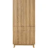 Online Pronto Wonen Opbergkast Arrosto eikenhout 202x90x45 cm light roast