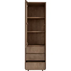 Hot Pronto Wonen Opbergkast Calvo 202x060x040 cm bruin 3 lades