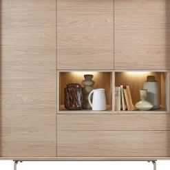 Best Pronto Wonen Opbergkast Famosa bruin 150x150x45 cm