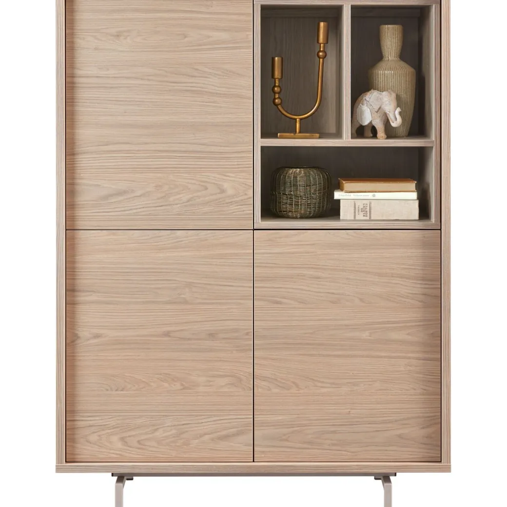 Best Pronto Wonen Opbergkast Famosa bruin 136x102x45 cm