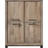 Pronto Wonen Opbergkast Hevano (102 Cm) eikenhout moose