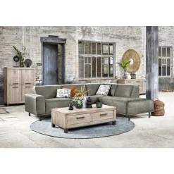 Pronto Wonen Opbergkast Hevano (102 Cm) eikenhout moose