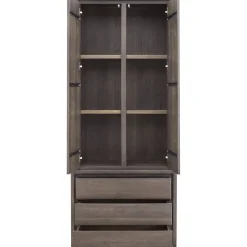 Best Pronto Wonen Opbergkast Lavio (86 cm) eiken grafiet
