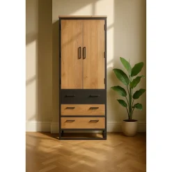 Outlet Pronto Wonen Opbergkast Mesola (76 Cm) mango natural