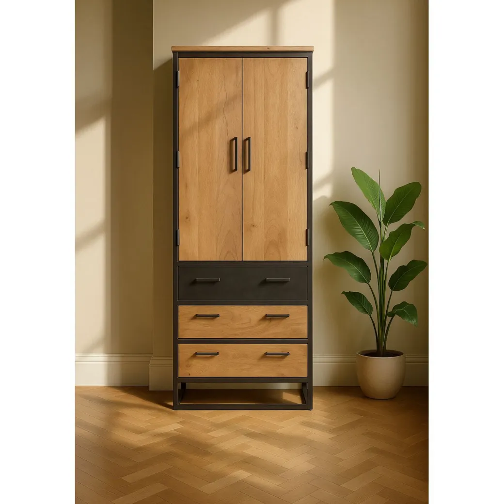 Outlet Pronto Wonen Opbergkast Mesola (76 Cm) mango natural
