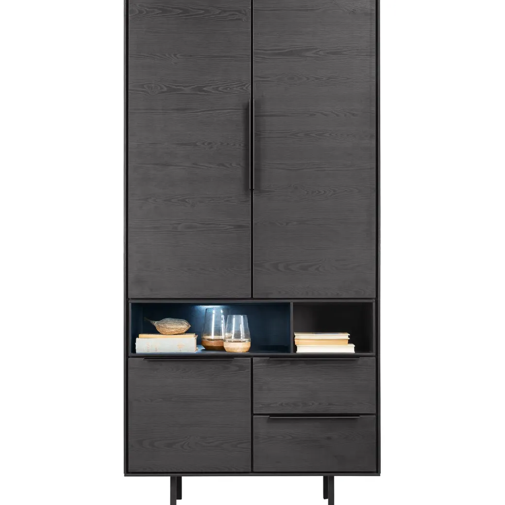 Pronto Wonen Opbergkast Nero (190 cm) noir decor