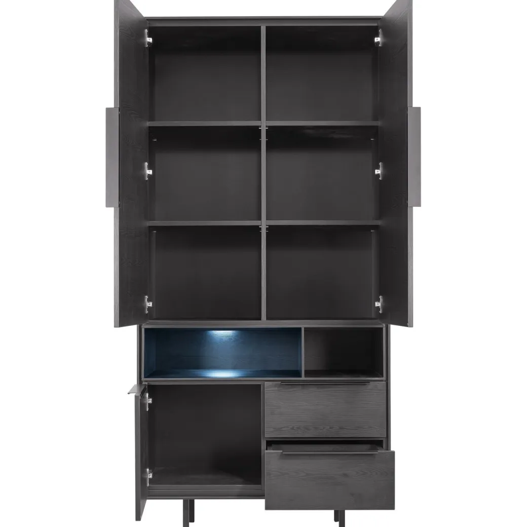 Pronto Wonen Opbergkast Nero (190 cm) noir decor