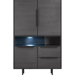 Sale Pronto Wonen Opbergkast Nero (150 cm) noir decor