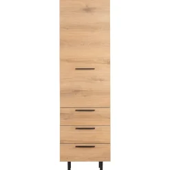 Pronto Wonen Opbergkast Paranno 197x055x42 cm bruin