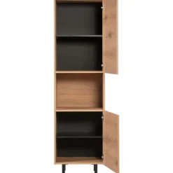 Clearance Pronto Wonen Opbergkast Paranno 197x055x42 cm bruin 2 deurs