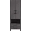 Pronto Wonen Opbergkast Piastra 64 cm zwart hoog