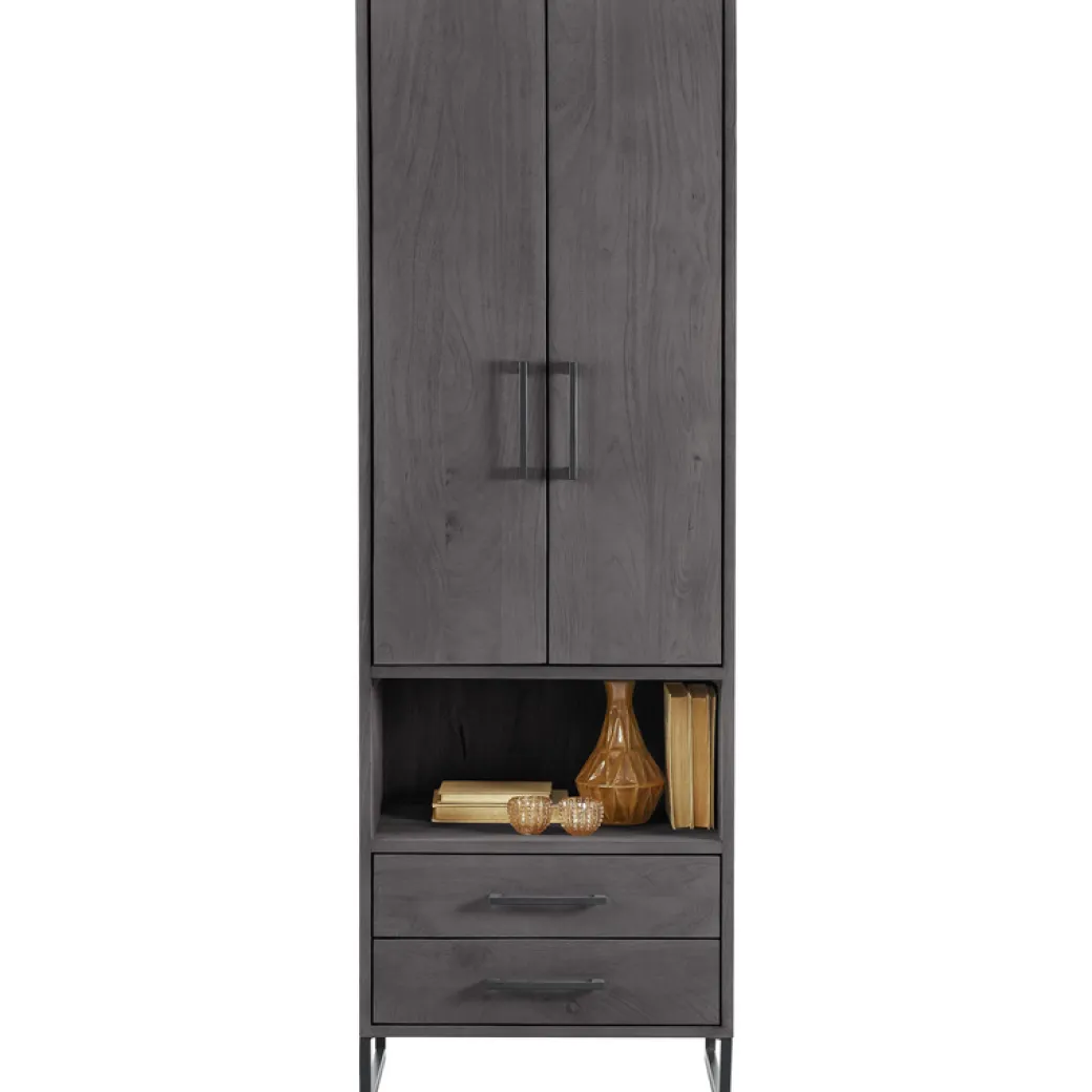 Pronto Wonen Opbergkast Piastra 64 cm zwart hoog