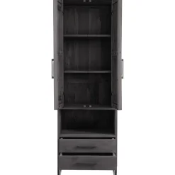 Pronto Wonen Opbergkast Piastra 64 cm zwart hoog