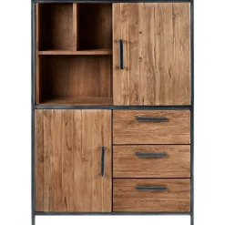 Hot Pronto Wonen Opbergkast Romaro (98 Cm) teak mix