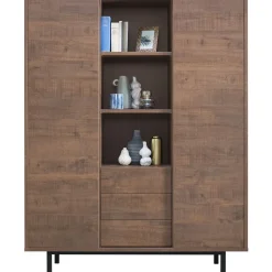 Hot Pronto Wonen Opbergkast Spazzare (148 Cm) dark mango