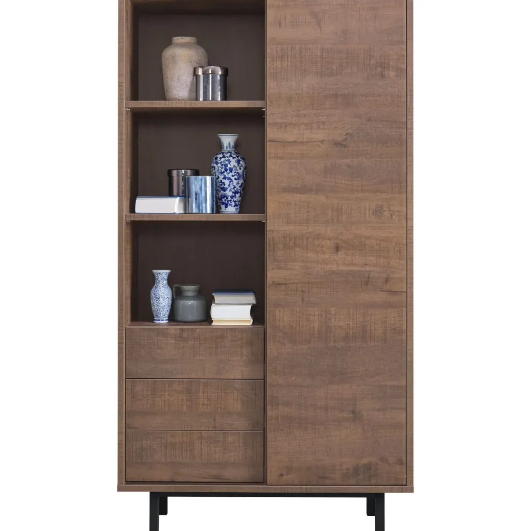 Best Pronto Wonen Opbergkast Spazzare (100 Cm) dark mango