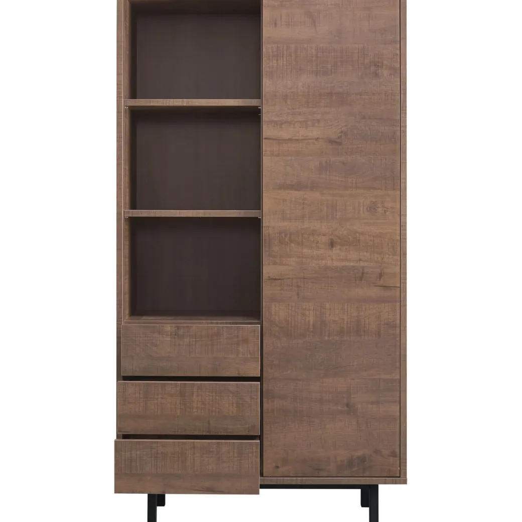 Best Pronto Wonen Opbergkast Spazzare (100 Cm) dark mango