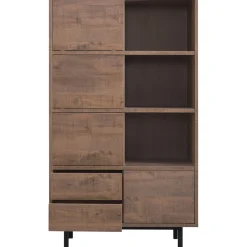 Hot Pronto Wonen Opbergkast Spazzare laag (100 Cm) dark mango