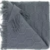 Hot Pronto Wonen Plaid Collina 127x152cm donkergrijs