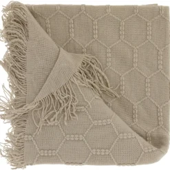 New Pronto Wonen Plaid Collina 127x152cm latte