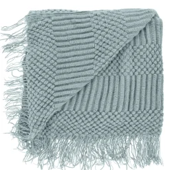 Discount Pronto Wonen Plaid Follo blauw