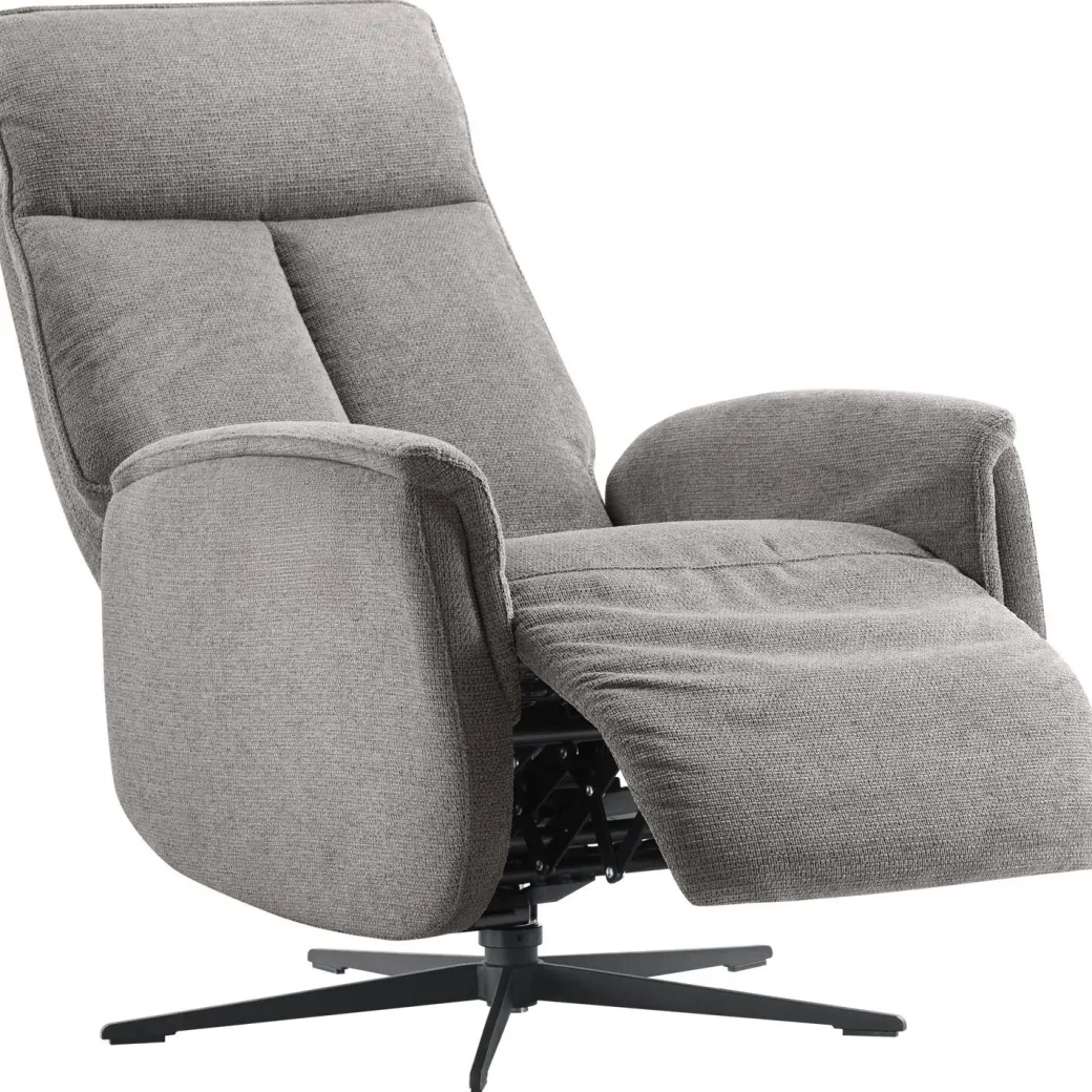 Pronto Wonen Relaxfauteuil Assele antraciet
